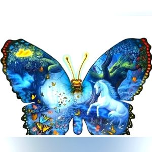 Wooden Butterfly Puzzle